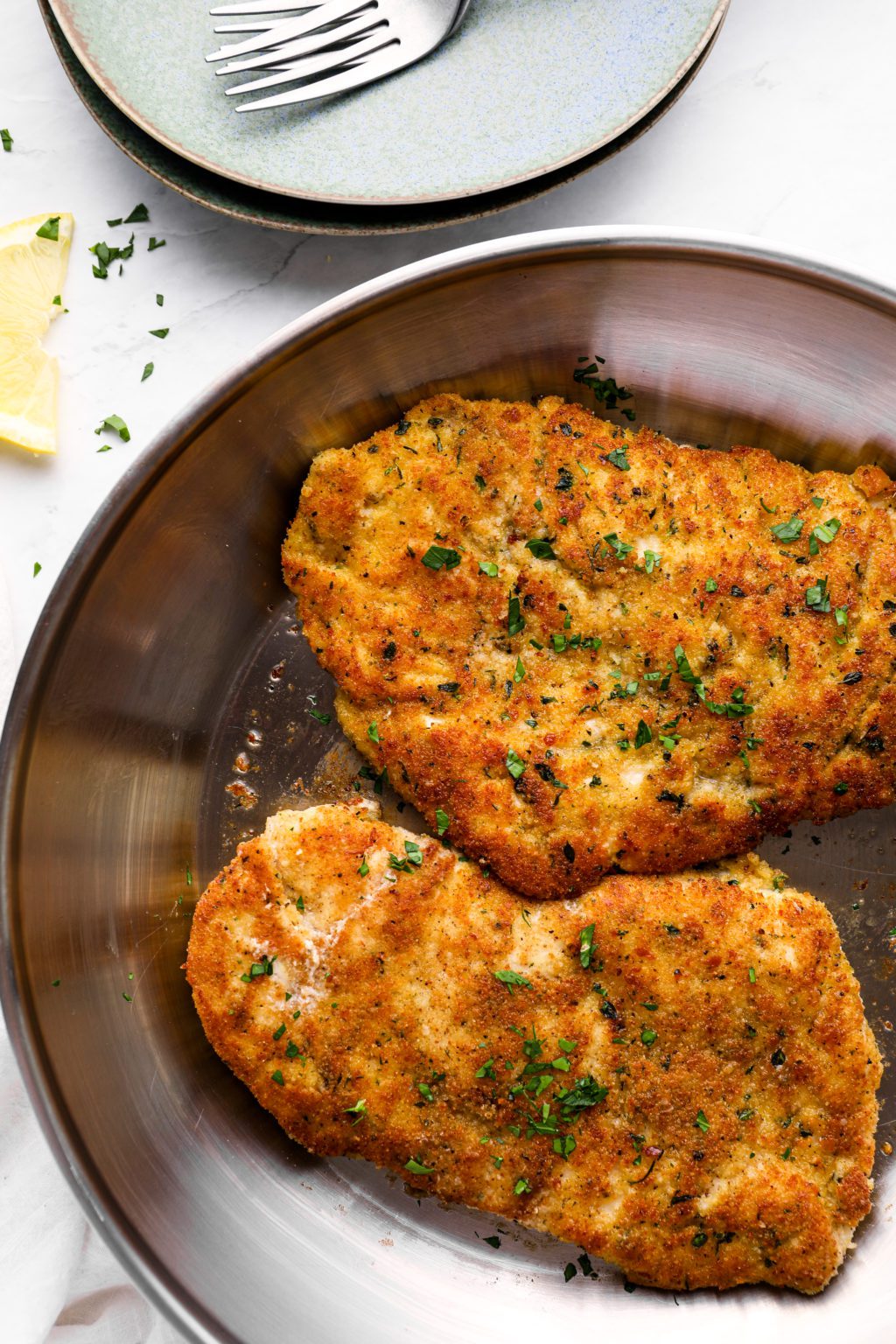 Parmesan Crusted Chicken - Once Upon a Chef