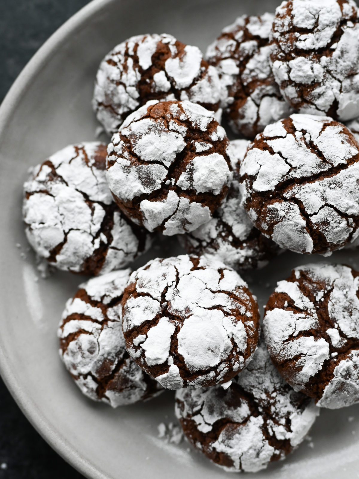 Chocolate Crinkle Cookies Once Upon A Chef