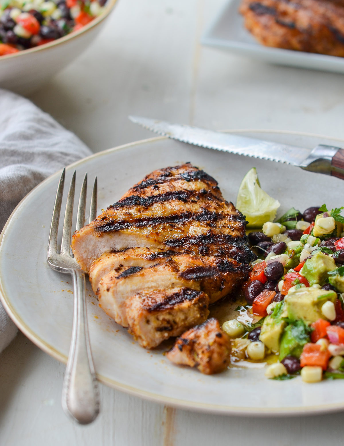 Grilled Tequila Lime Chicken image