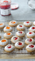 Nutty Jam Thumbprints - Once Upon a Chef