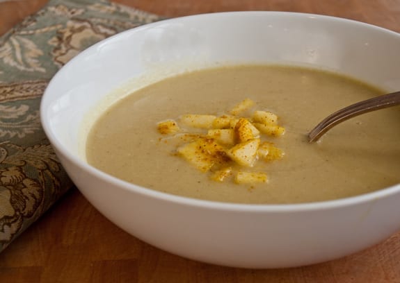 Curried Cauliflower and Apple Soup - Once Upon a Chef