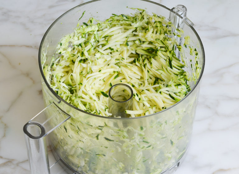 Zucchini Fritters With Feta And Dill - Once Upon A Chef