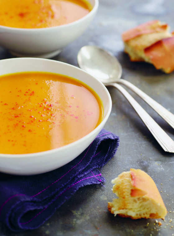 carrot sweet potato soup