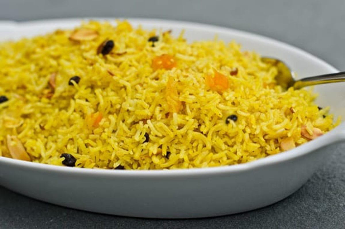 Basmati Rice Pilaf With Dried Fruit And Almonds Once Upon A Chef