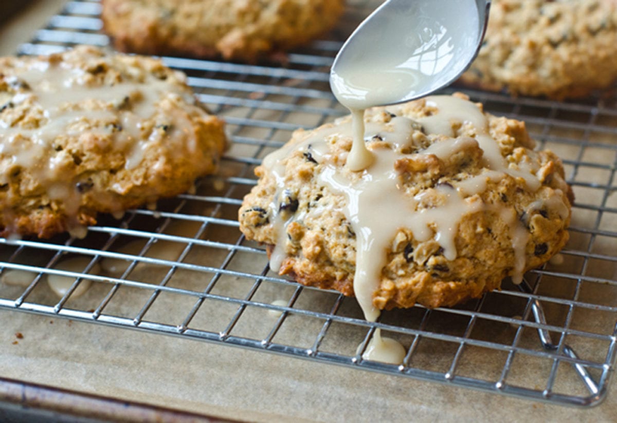 Mini Oatmeal Pecan Scones (The Best!) - FIXED on FRESH