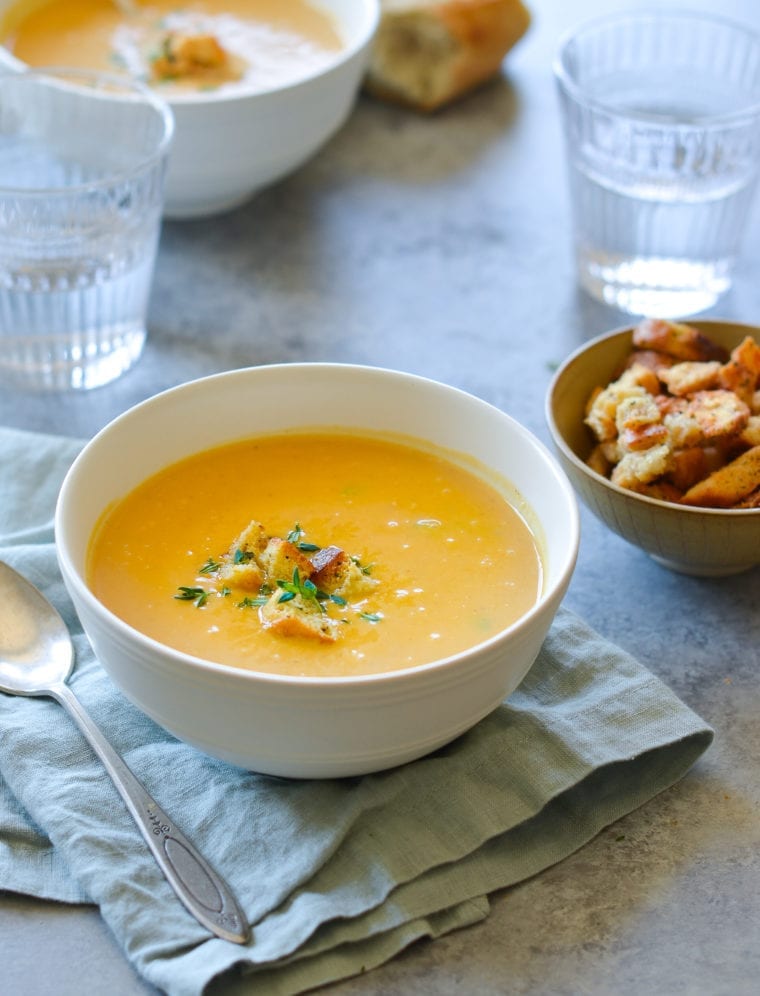 Easy Butternut Squash Soup - Once Upon a Chef