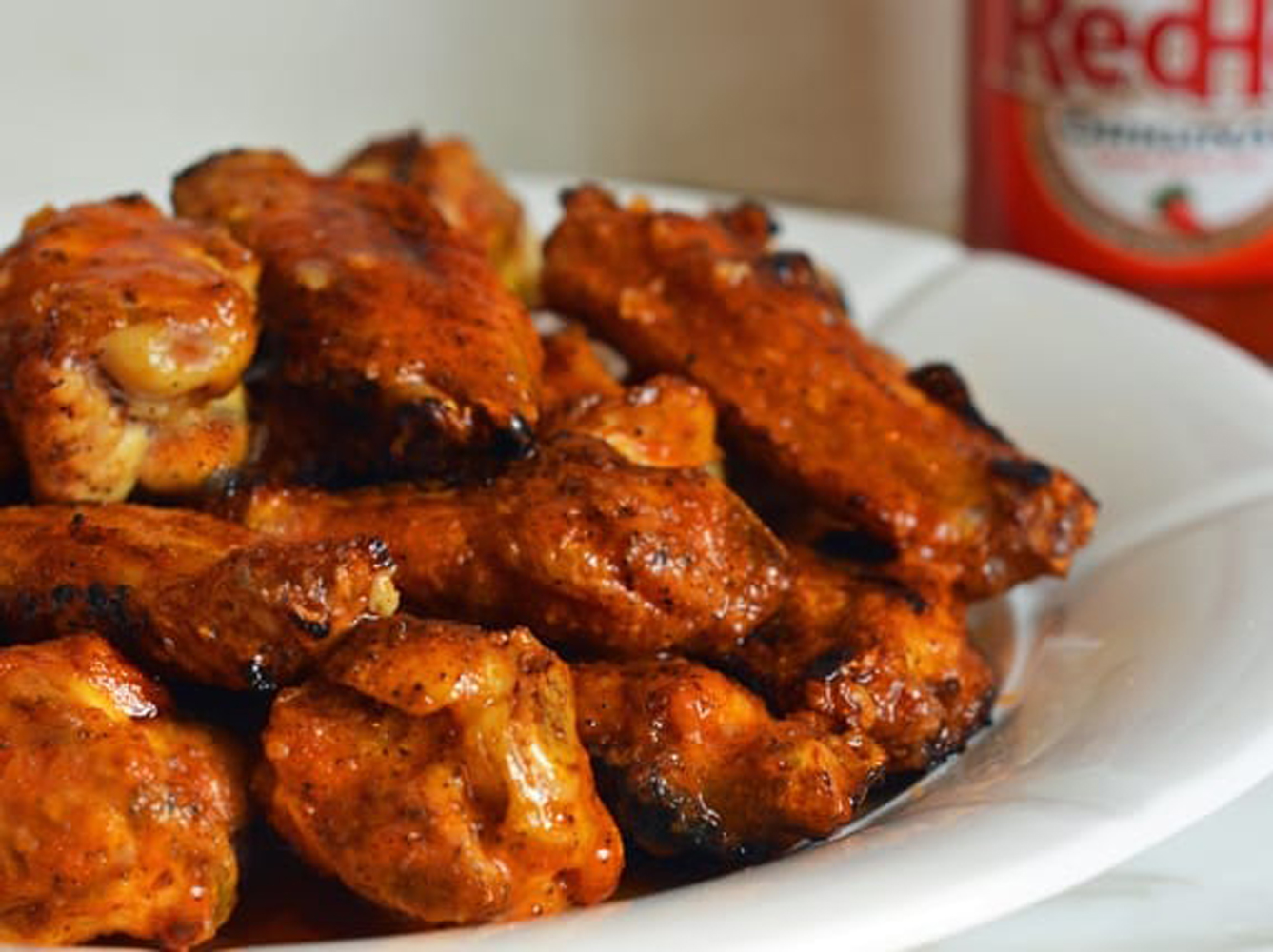 Grilled Chicken Wings With Seasoned Buffalo Sauce Once Upon A Chef