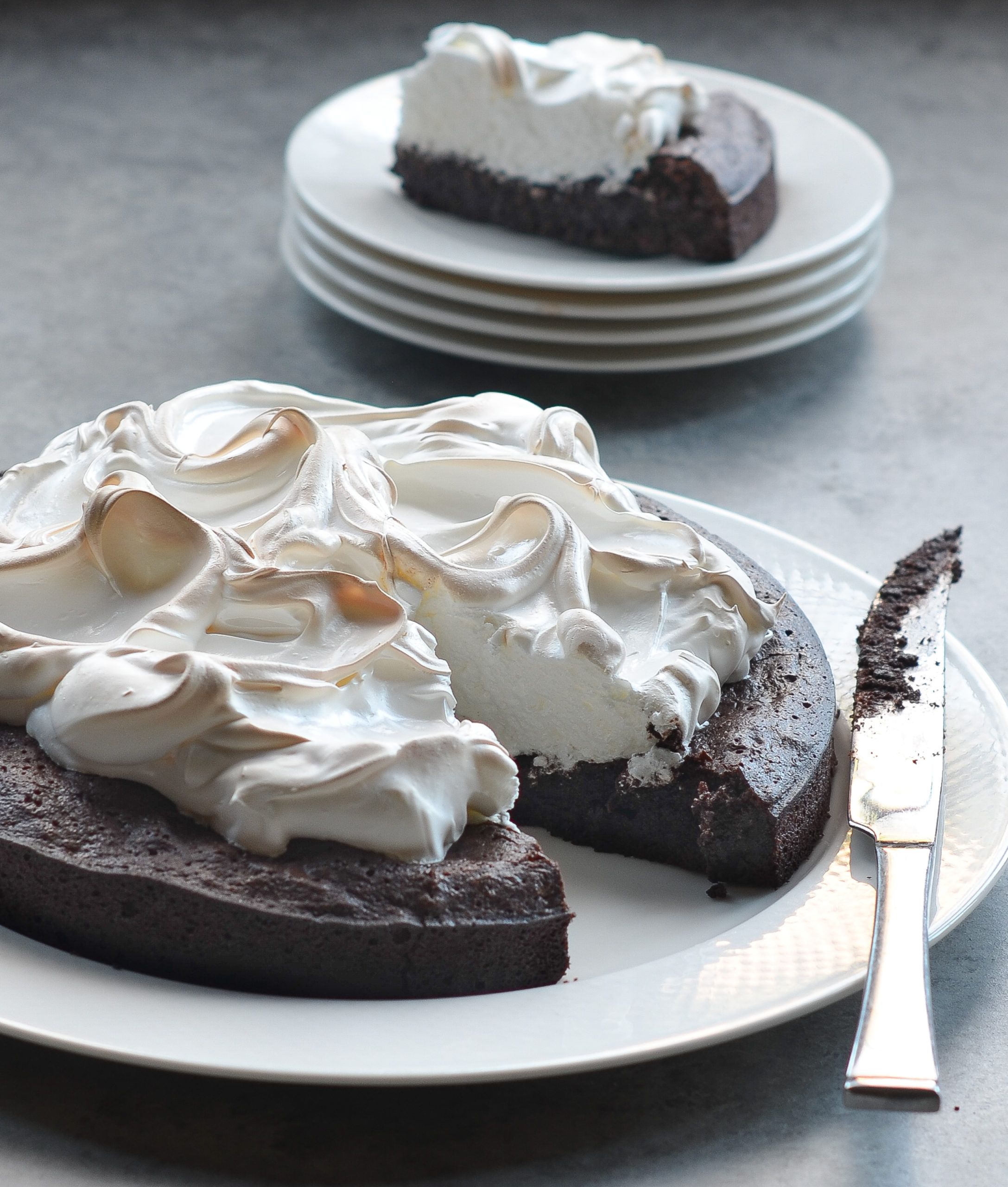 https://www.onceuponachef.com/images/2015/03/Flourless-Chocolate-Cake-with-Meringue-scaled.jpg