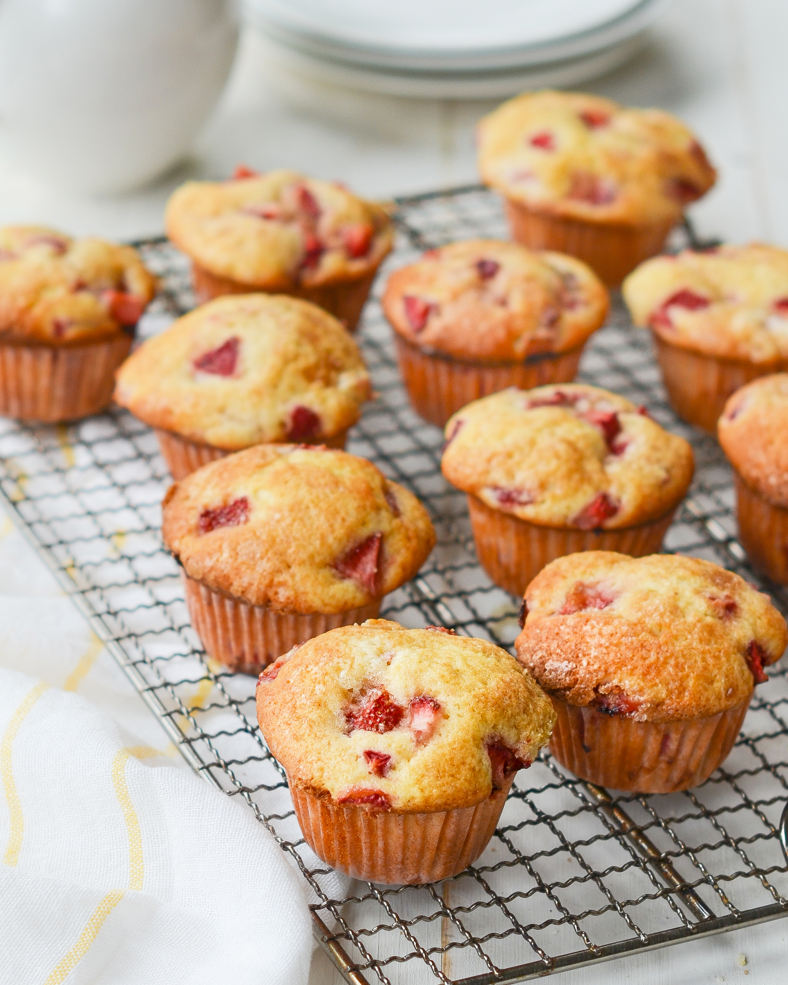 Strawberry Muffins - Once Upon a Chef