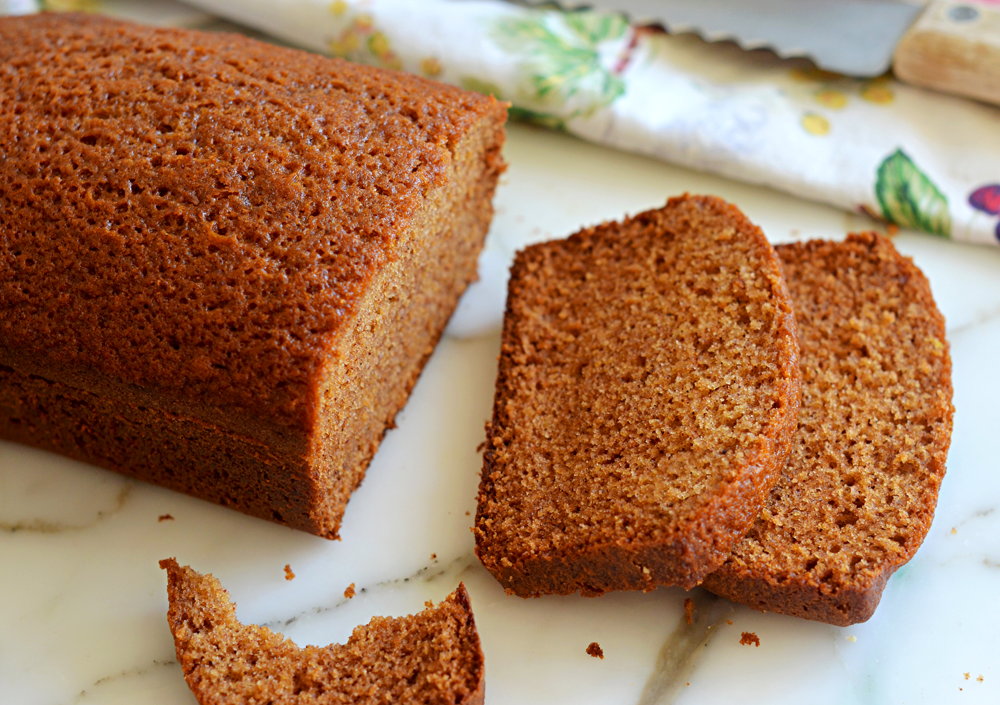 Old-Fashioned Gingerbread Cake - Traditional Plant-Based Cooking