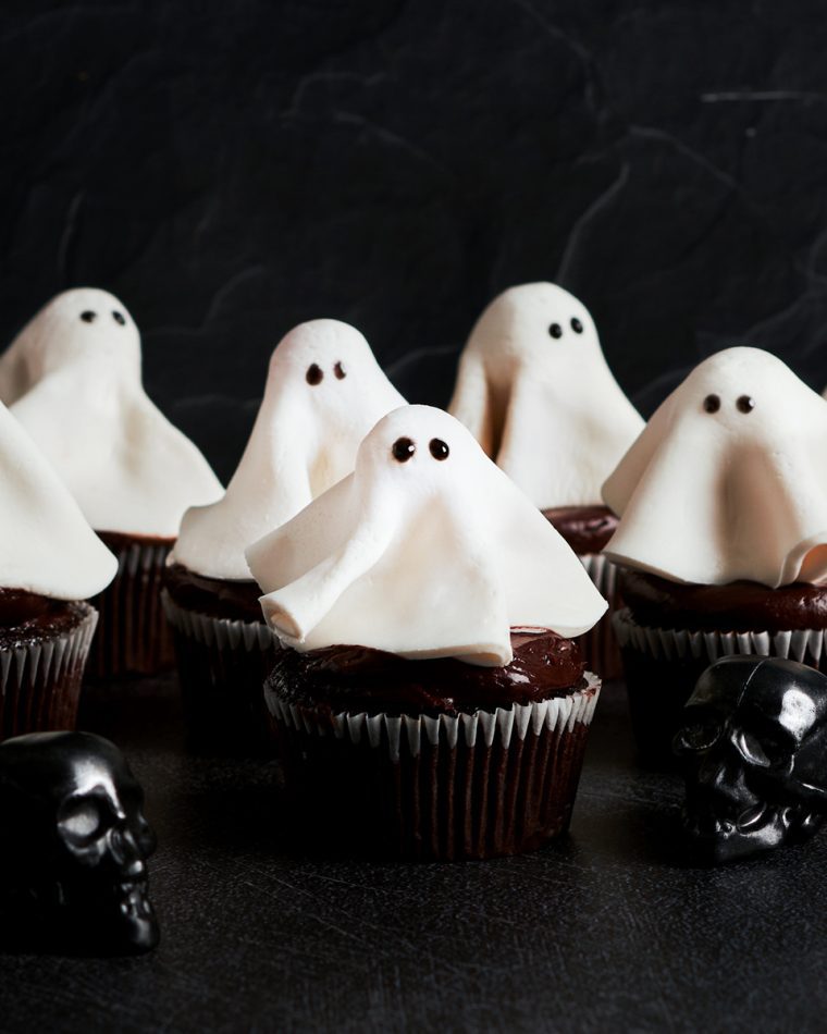 ghost cupcakes