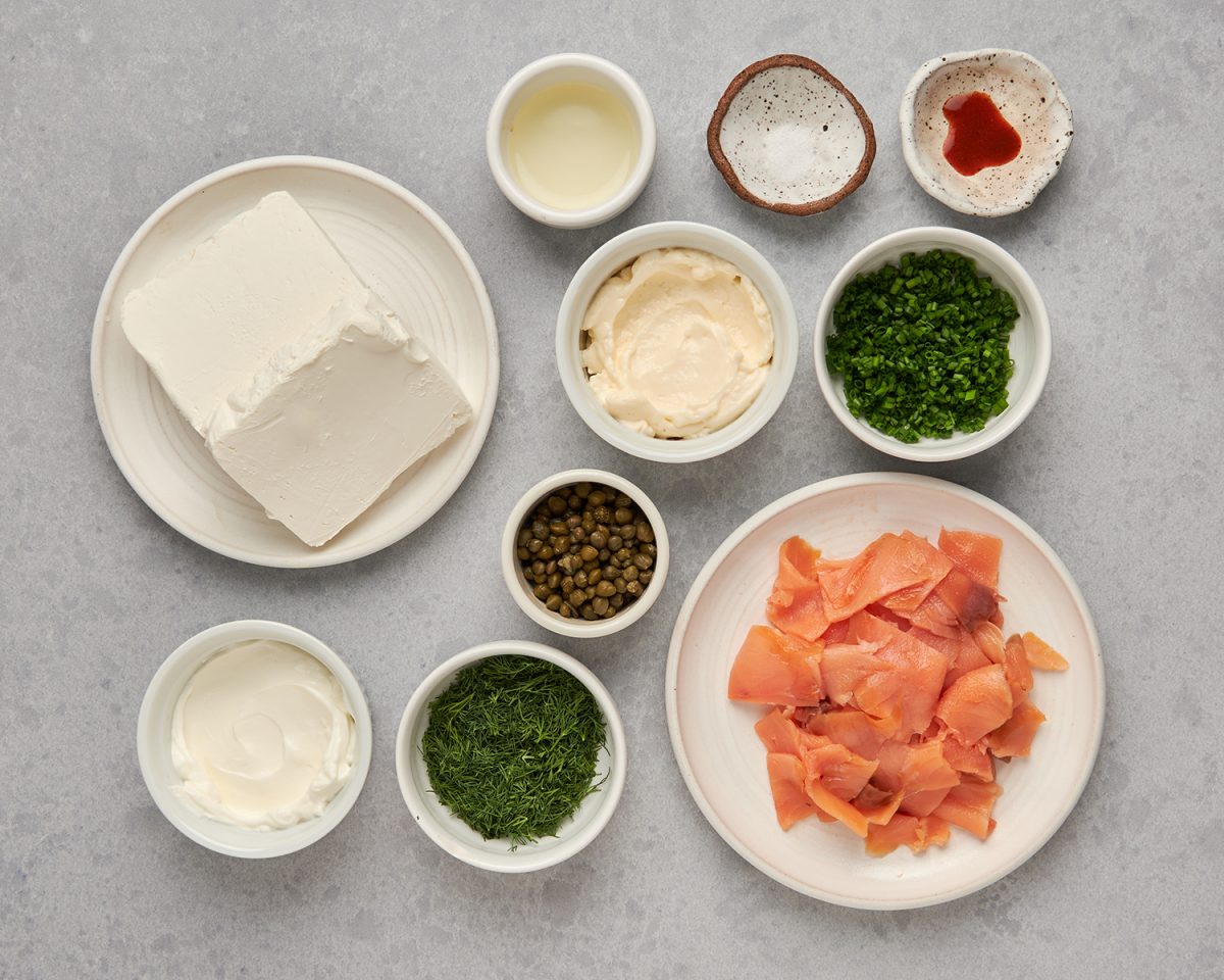 smoked salmon dip ingredients