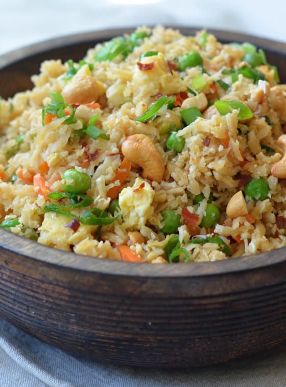 cauliflower fried rice