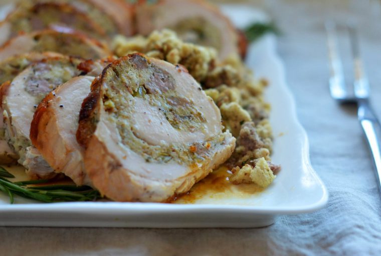 stuffed turkey breast