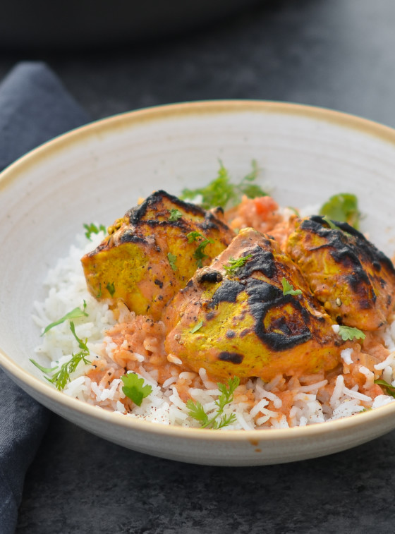 Chicken Tikka Masala with Basmati Rice