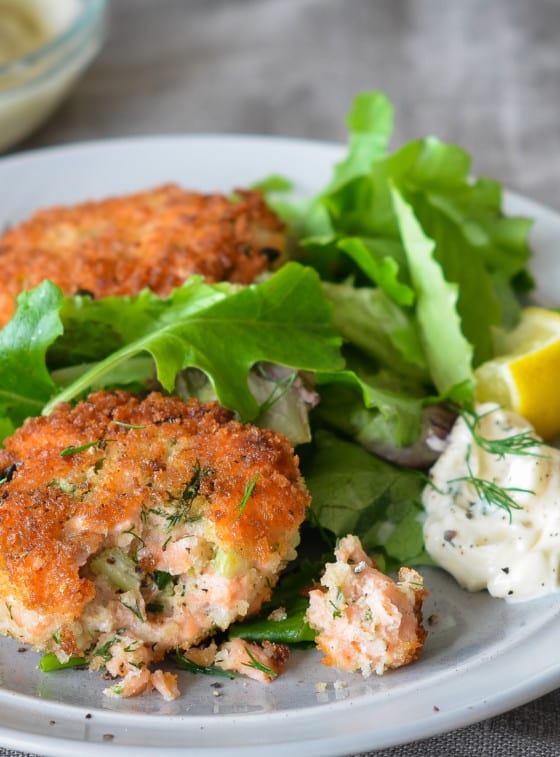 salmon cakes