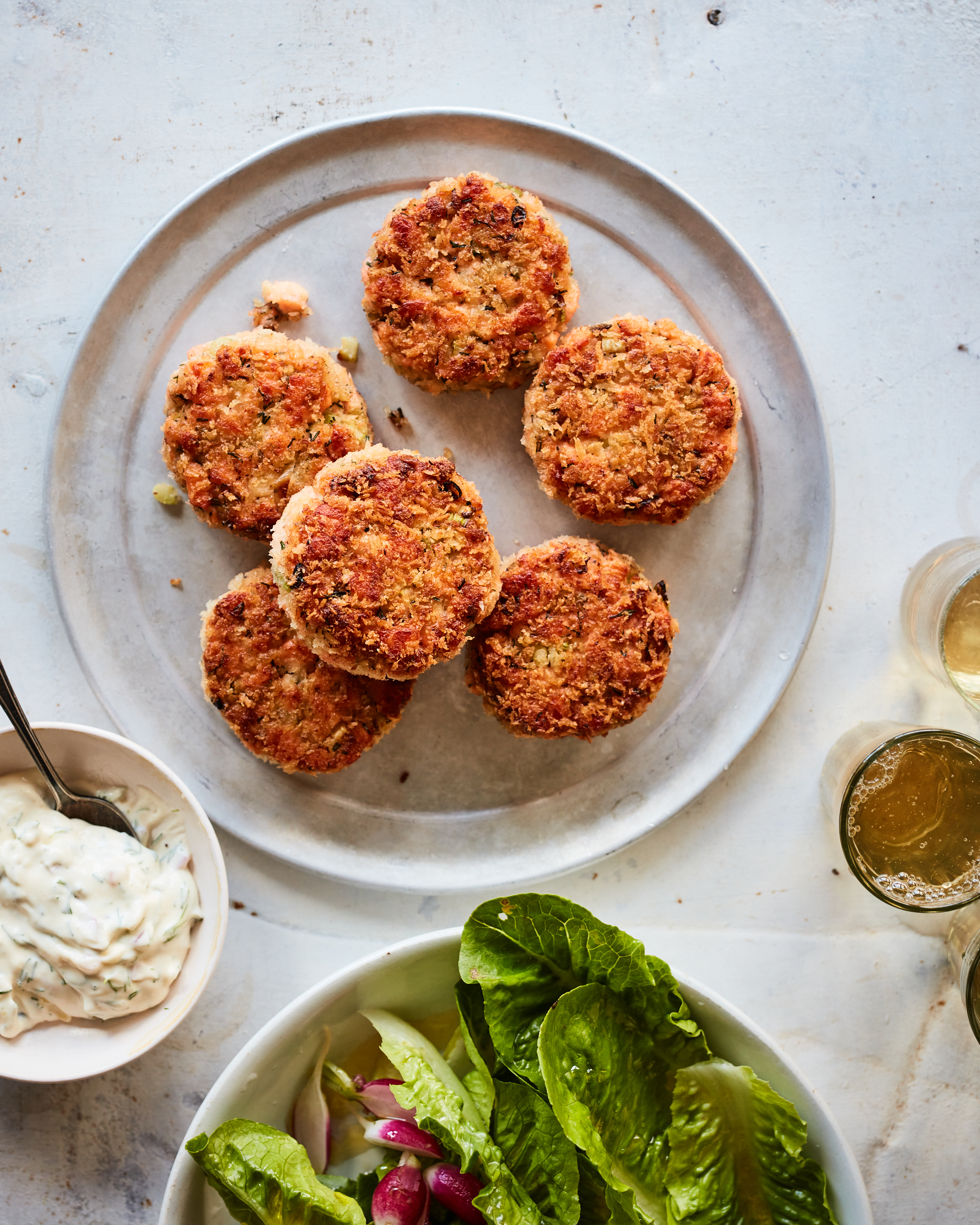 Baked FRESH Salmon Cakes (Salmon Patties) with Spicy Remoulade - SAVOR With  Jennifer