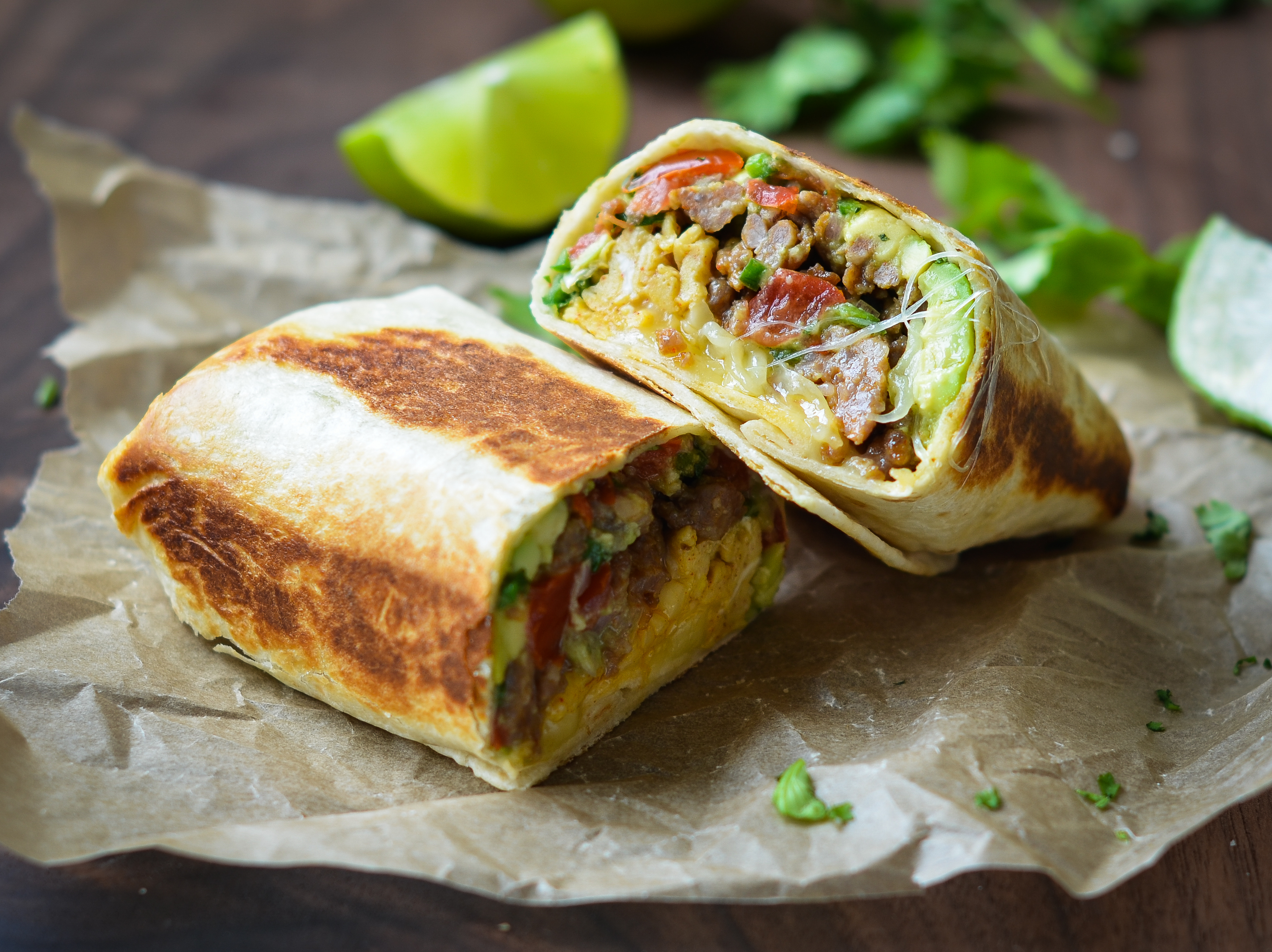 Make Breakfast Burritos Quickly and Easily