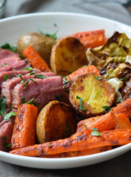 corned beef with cabbage