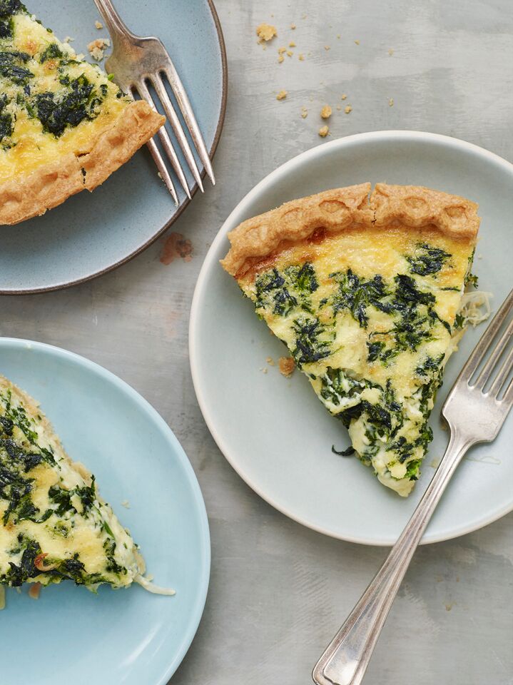 Classic French Spinach Quiche - Once Upon a Chef
