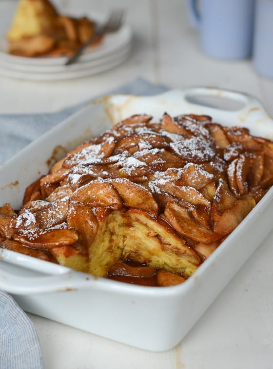 baked apple french toast