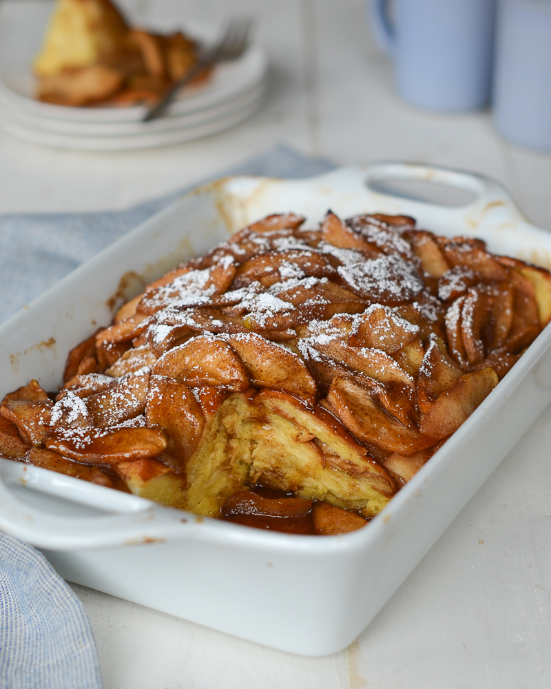 Baked Apple French Toast - Once Upon a Chef