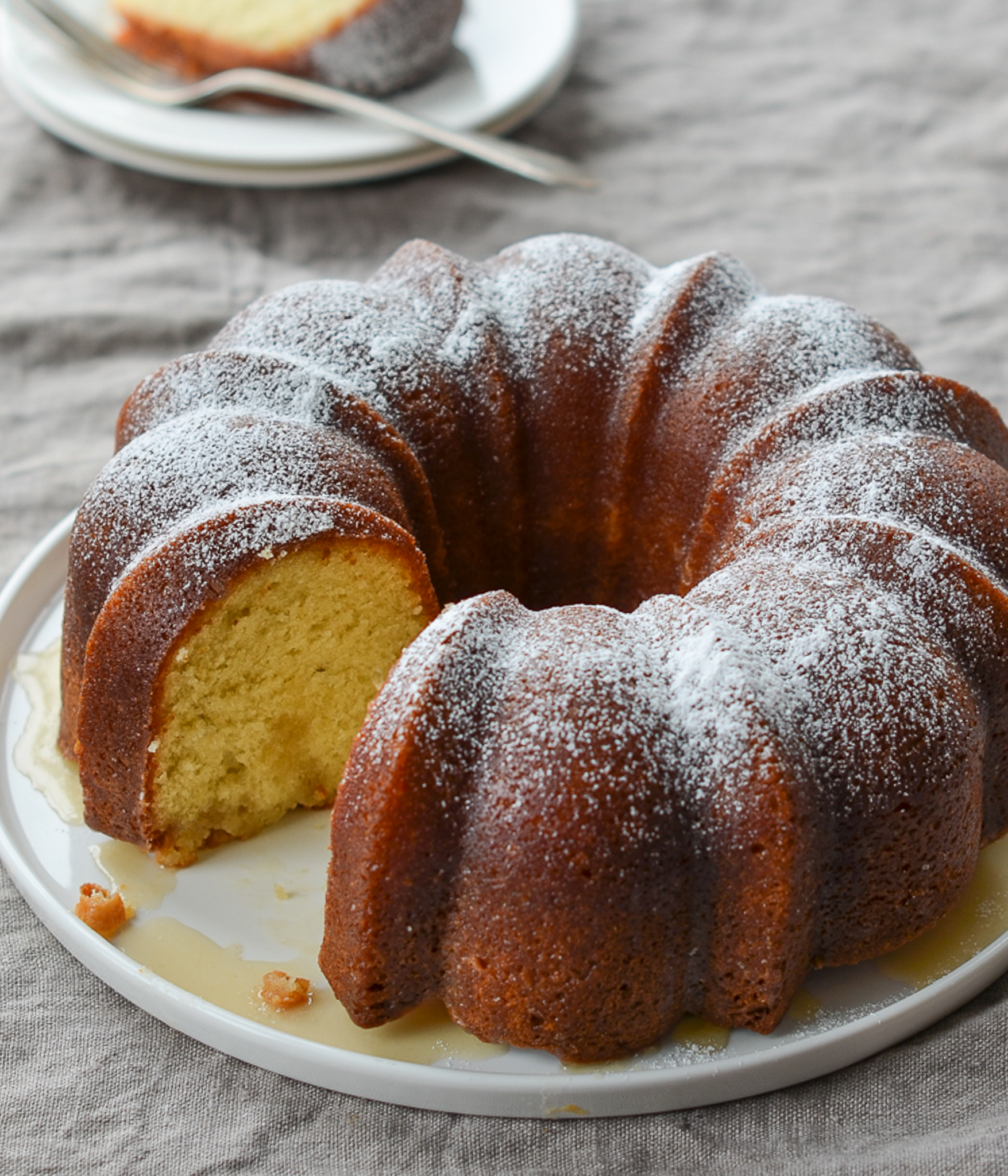 Rum Cake from Scratch - The Best Ever! - Texanerin Baking