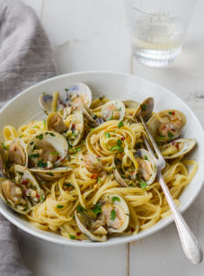 linguini with clams