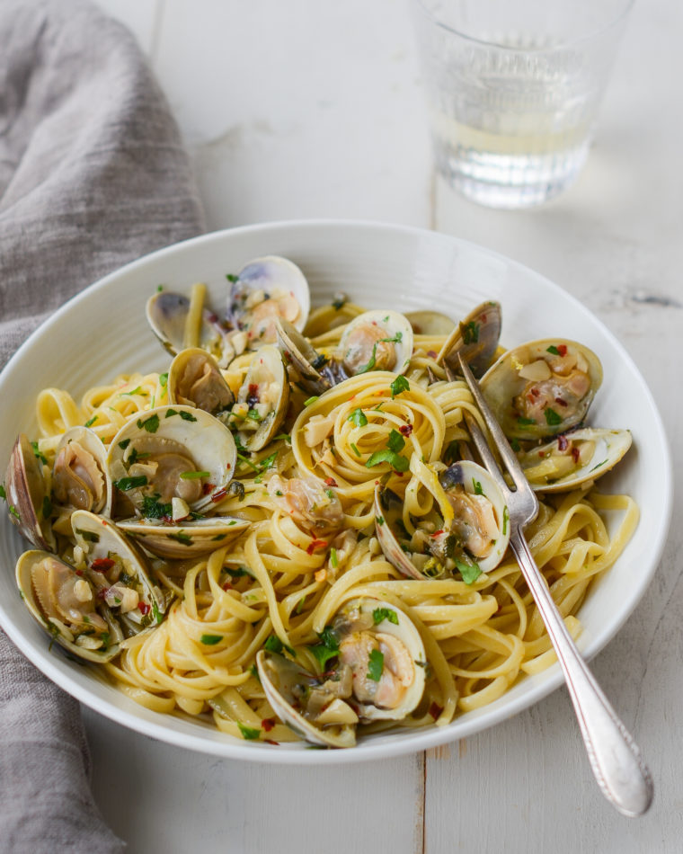 Restaurant-Style Linguini with Clams - Once Upon a Chef