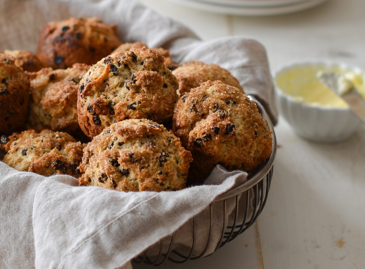 Caraway Irish Soda Bread Muffins - Nourish and Fete