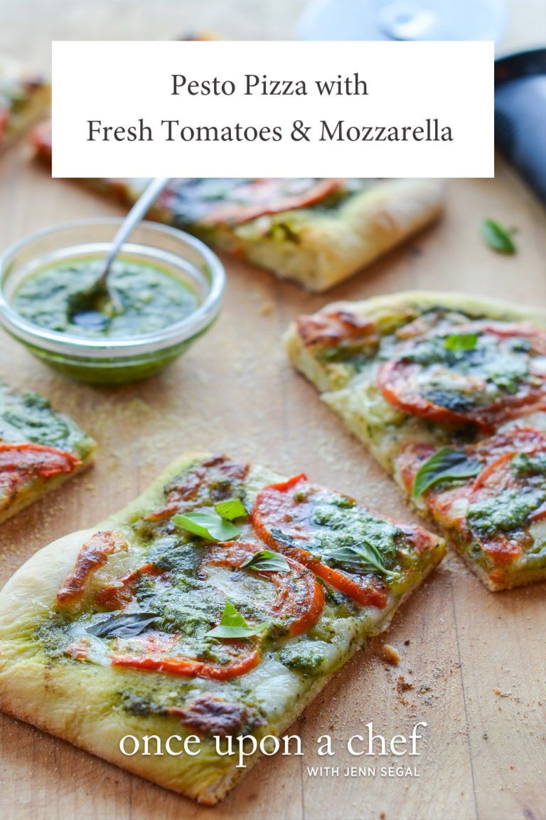 Pesto Pizza - Once Upon a Chef