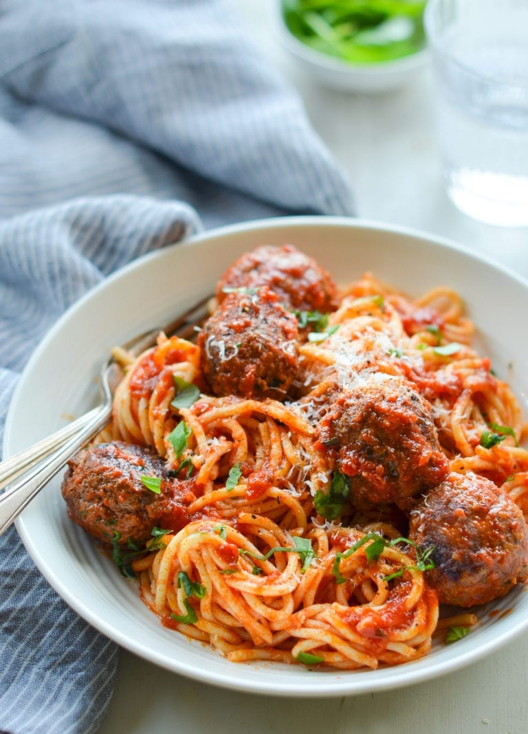 Easy Spaghetti and Meatball Recipe - Once Upon a Chef