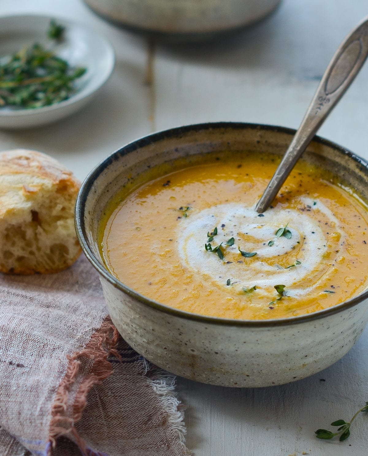 Autumn Carrot and Sweet Potato Soup - Once Upon a Chef