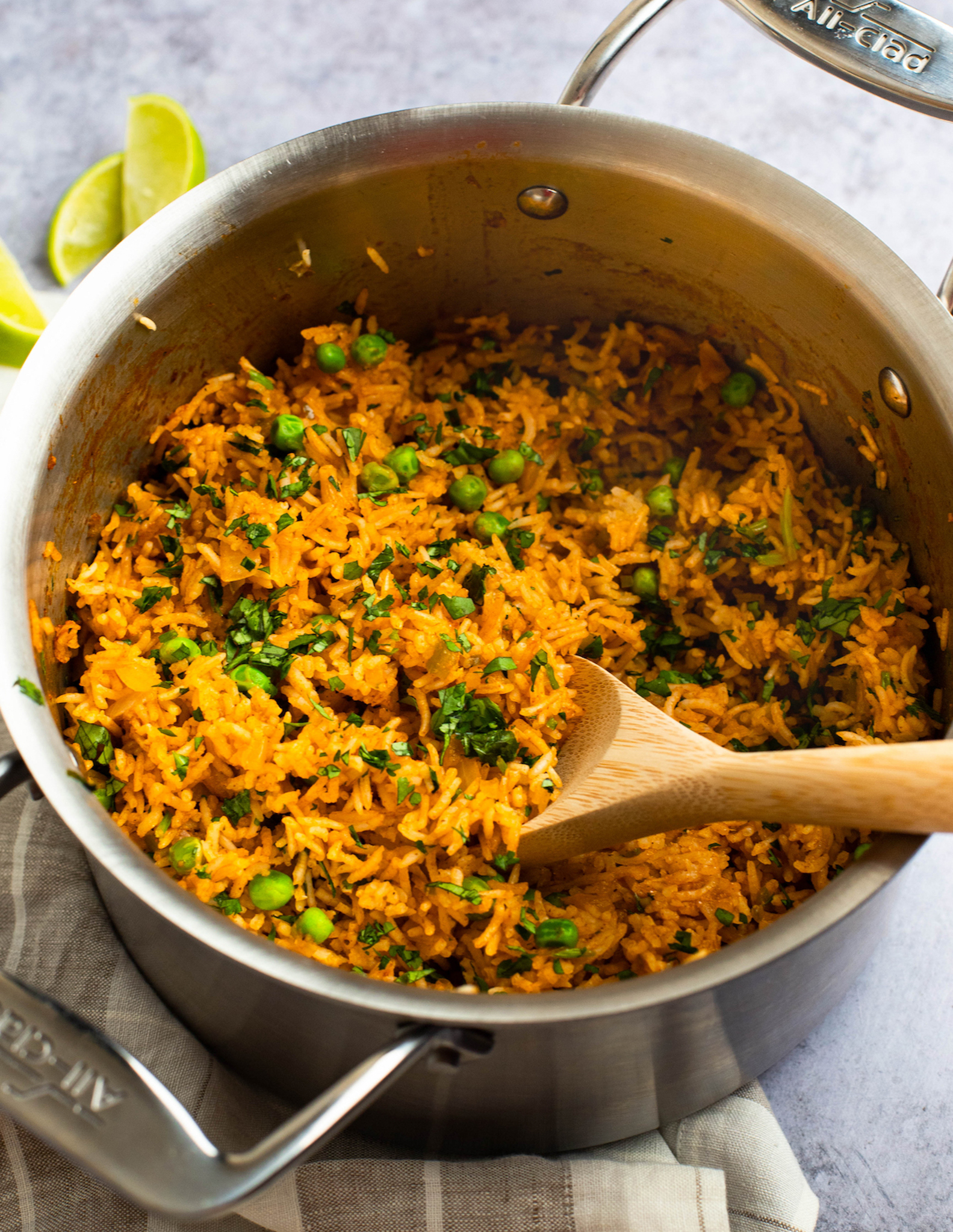 Instant Pot Mexican Brown Rice - Eat Yourself Skinny