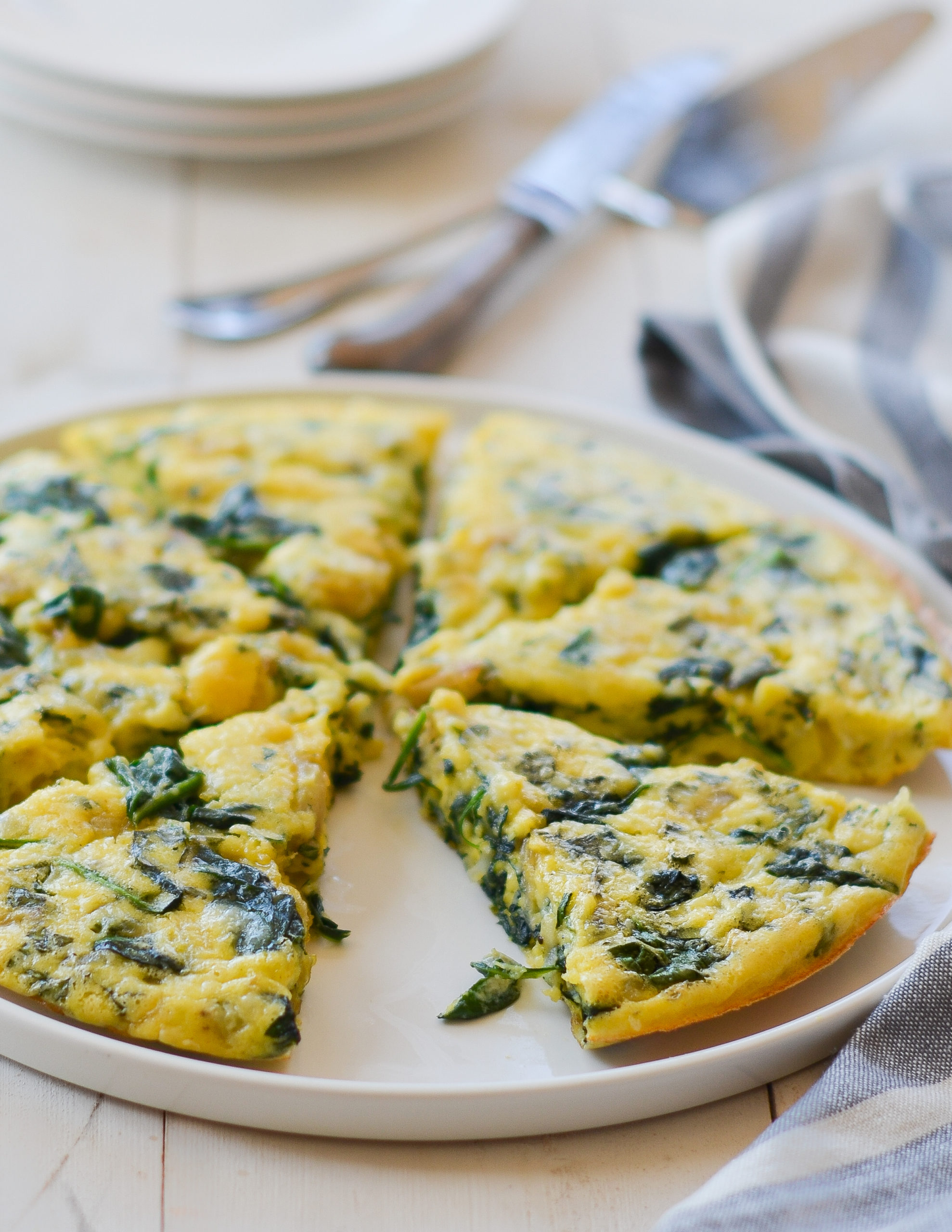 Spinach Frittata - Once Upon a Chef