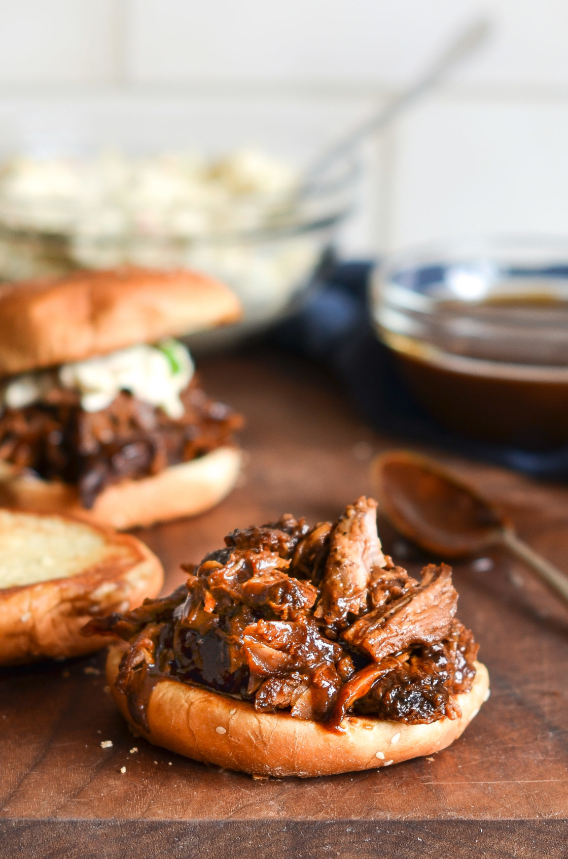 Pulled Pork with Tangy Barbecue Sauce - Once Upon a Chef