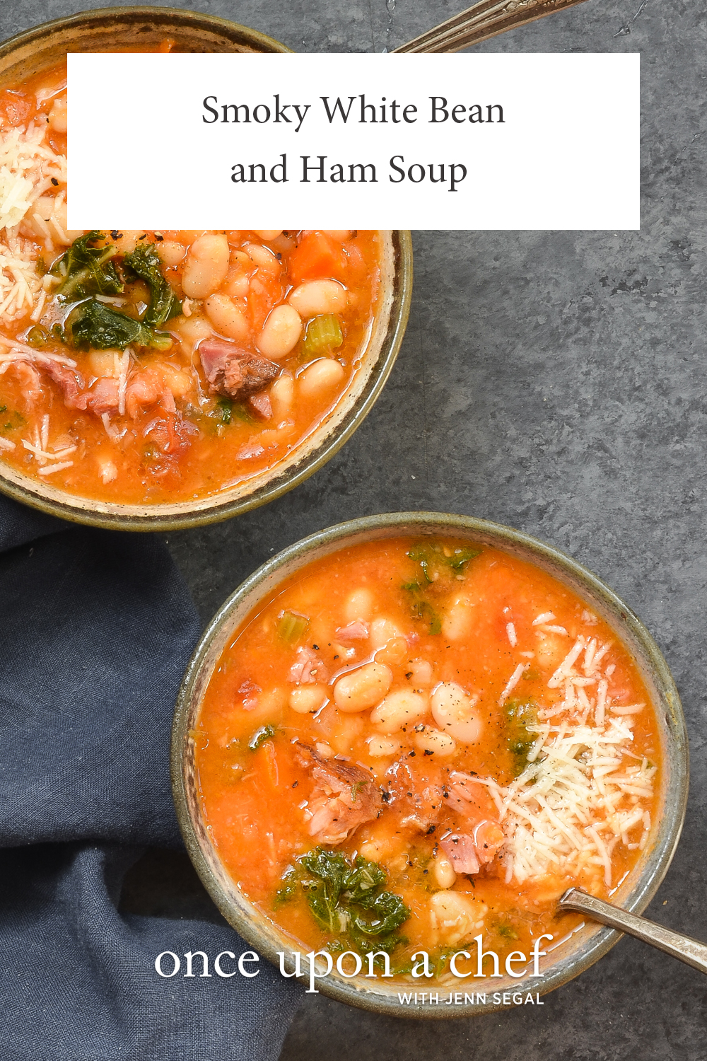 Smoky White Bean & Ham Soup - Once Upon a Chef