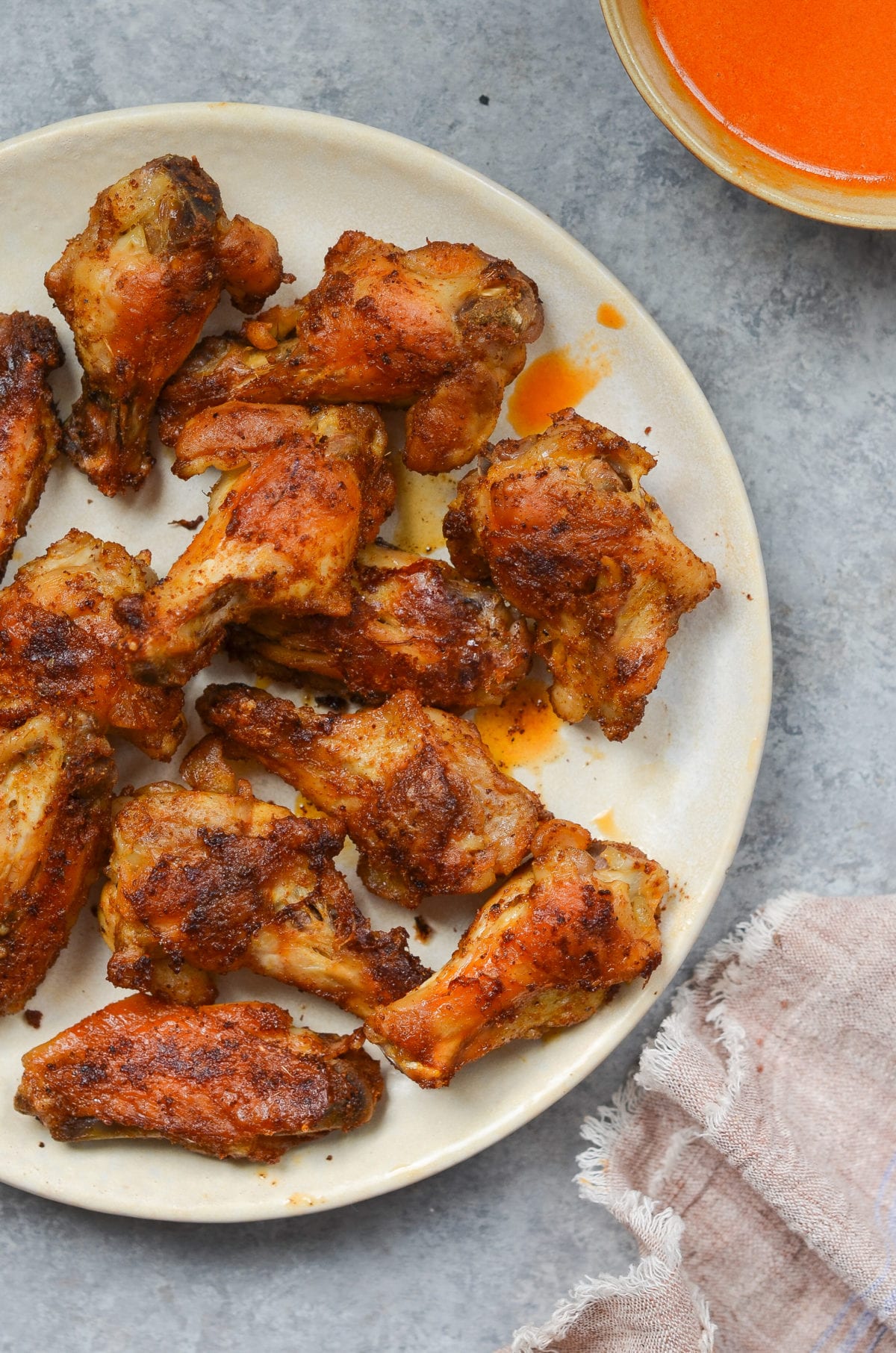 Crispy baked chicken wings - Quixelo