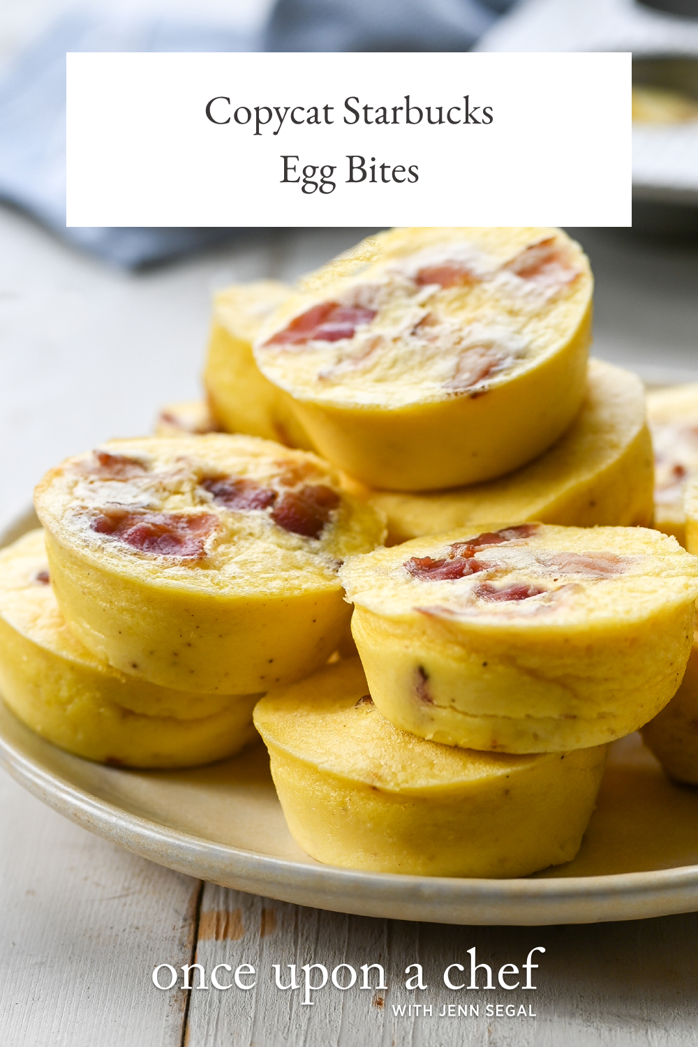 Egg Bites with Bacon & Gruyère Once Upon a Chef