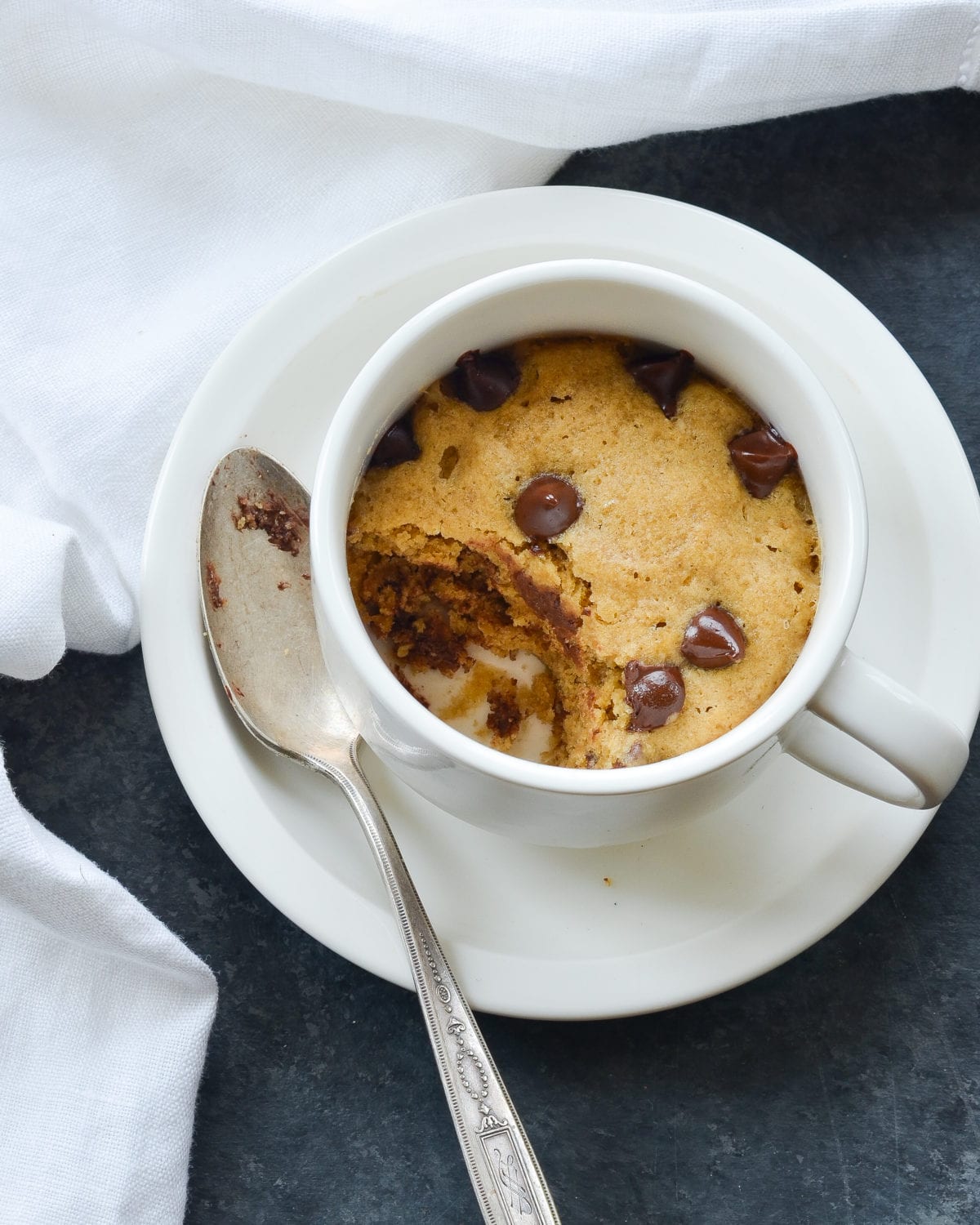 Chocolate Chip Cookie In A Mug - Once Upon a Chef