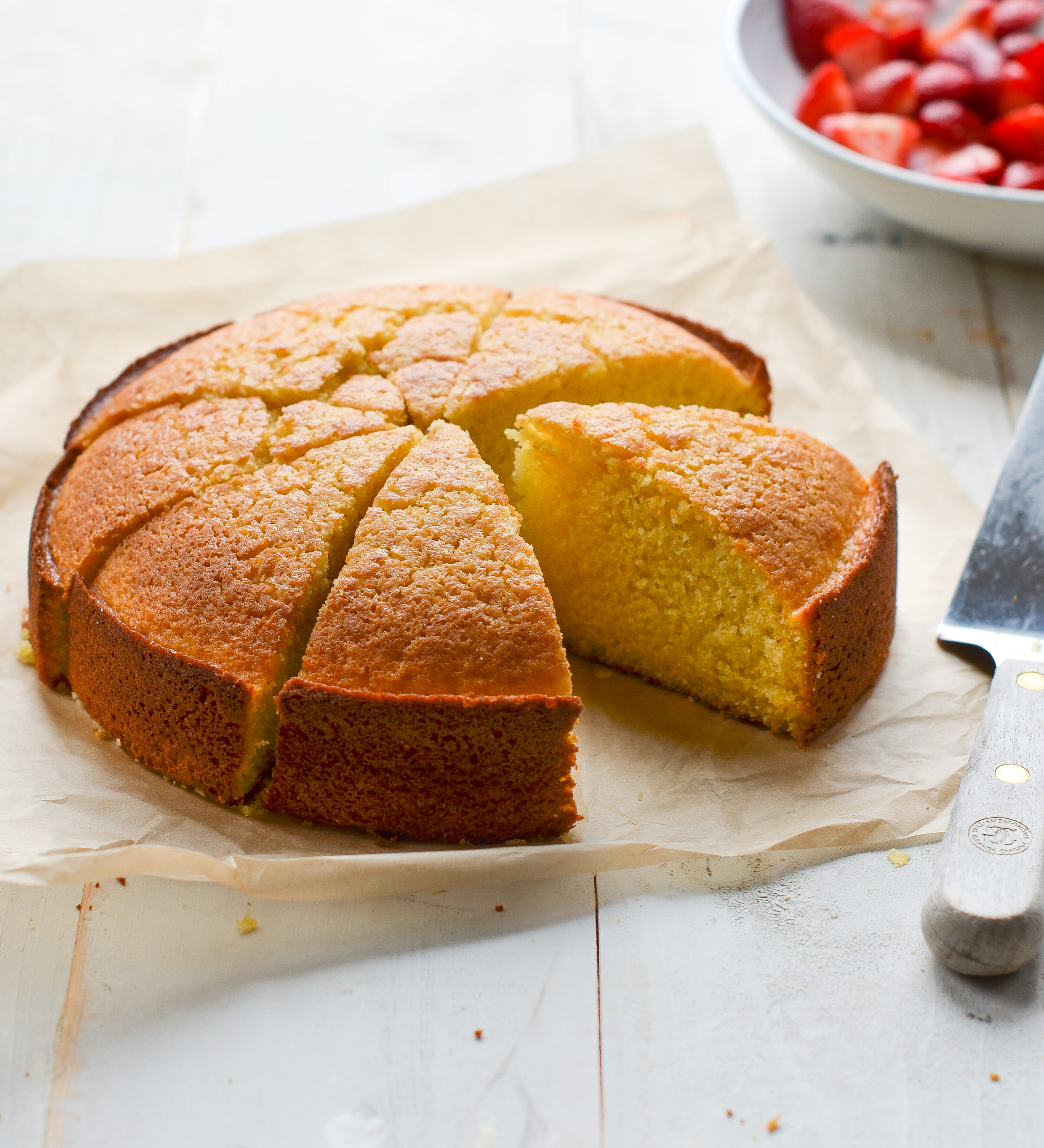 Almond and olive oil cake recipe (great for absolute beginners) - YouTube