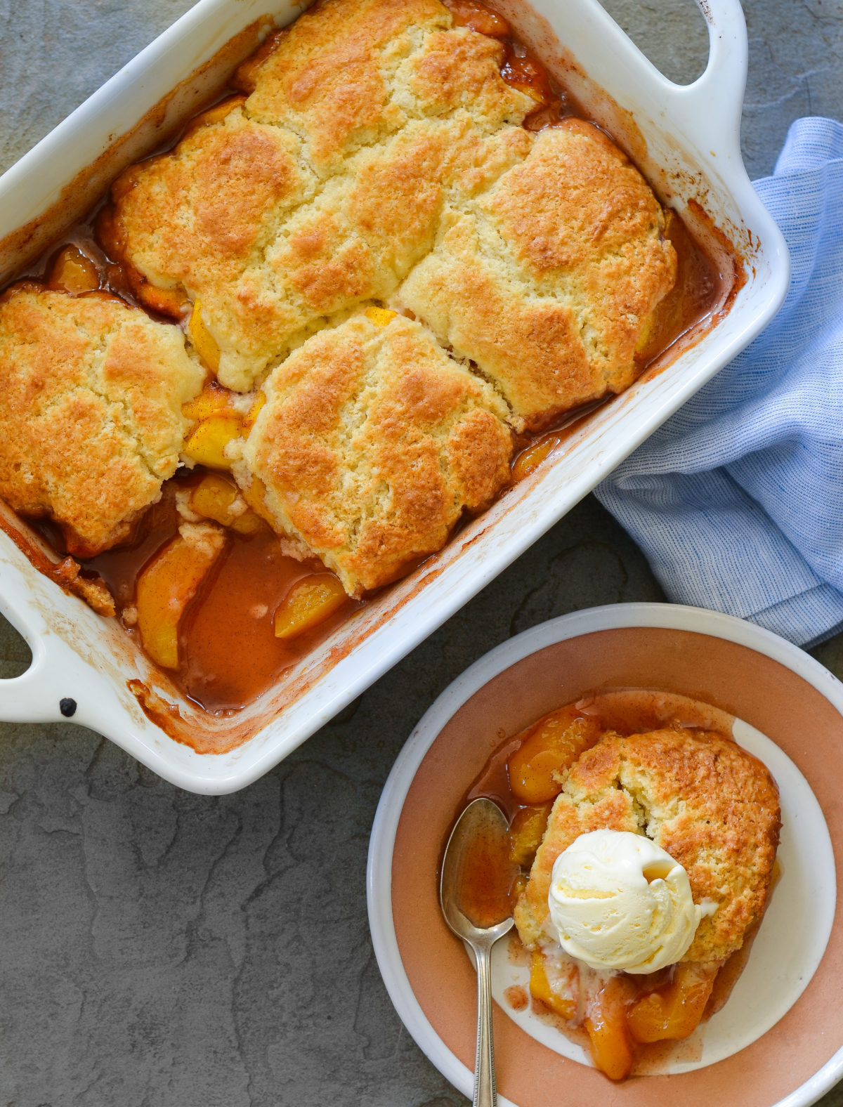 Peach Cobbler - Once Upon a Chef