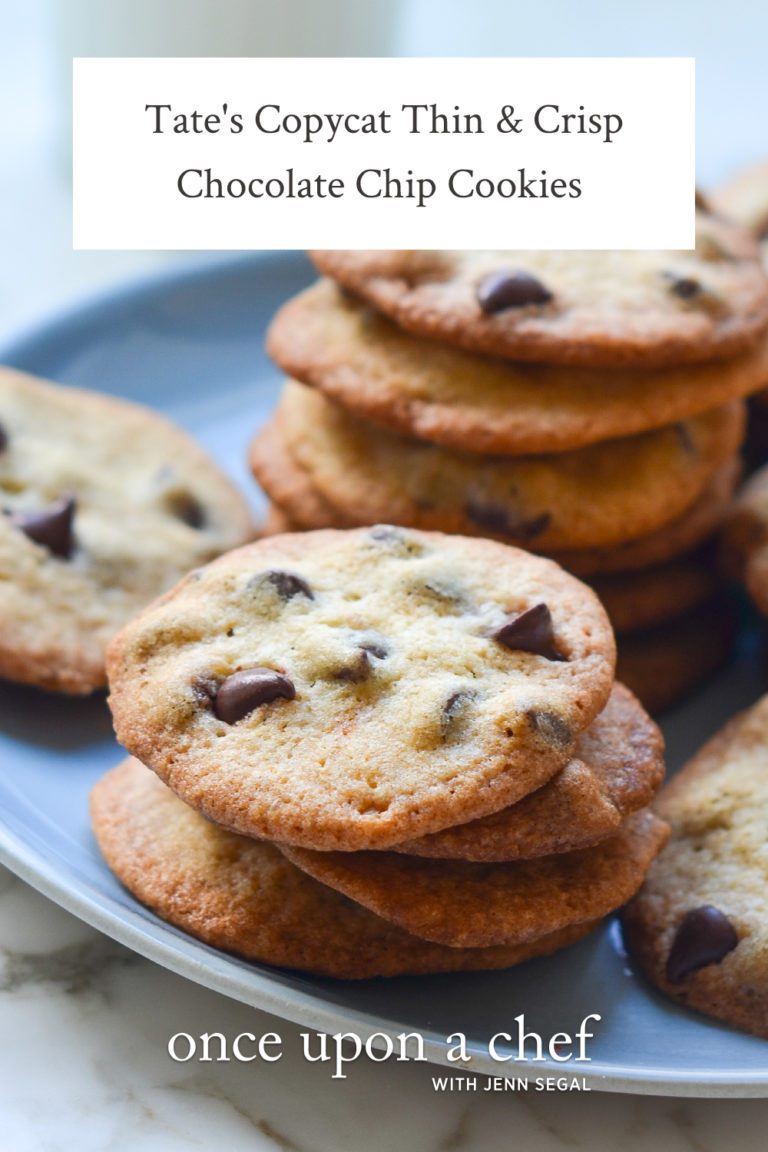 Tate's Copycat Thin & Crisp Chocolate Chip Cookies - Once Upon a Chef