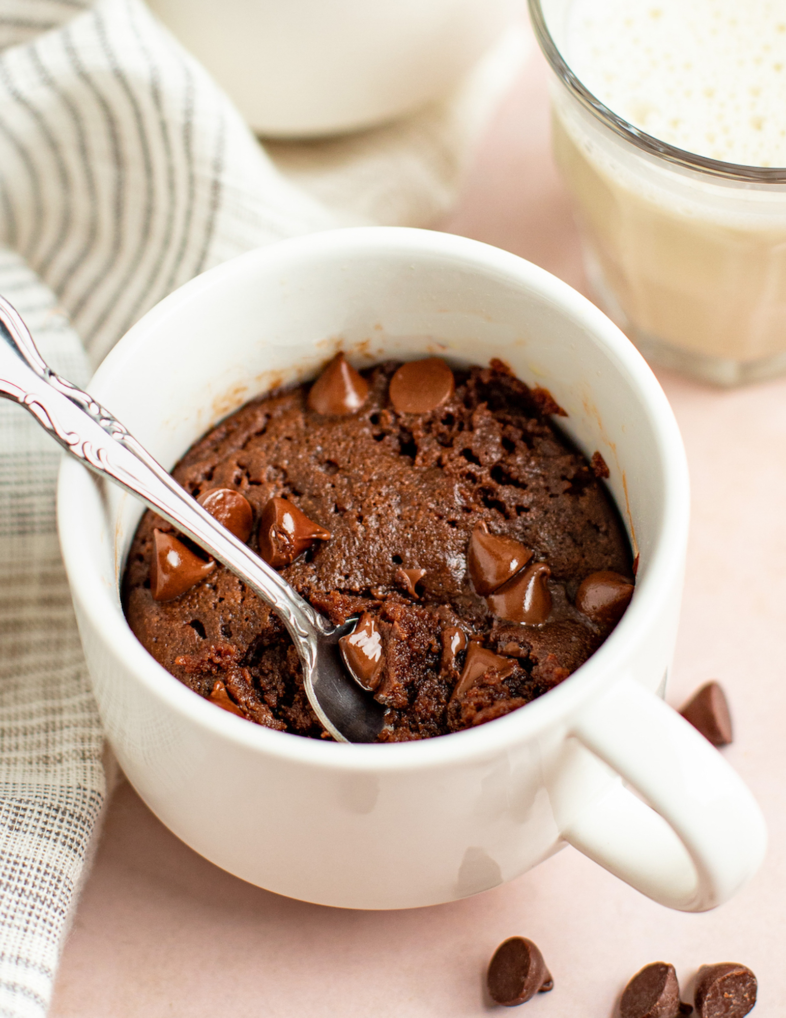 Cute Ceramic Coffee Mug How to Make Brownie in a Cup Cute Recipe