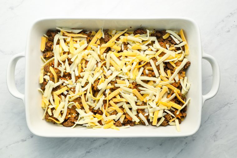 Stacked Beef Enchiladas (AKA Mexican Lasagna) - Once Upon a Chef