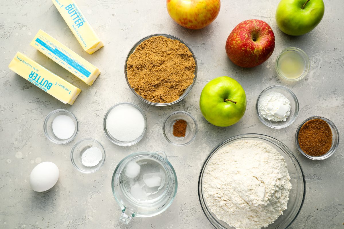 apple pie ingredients