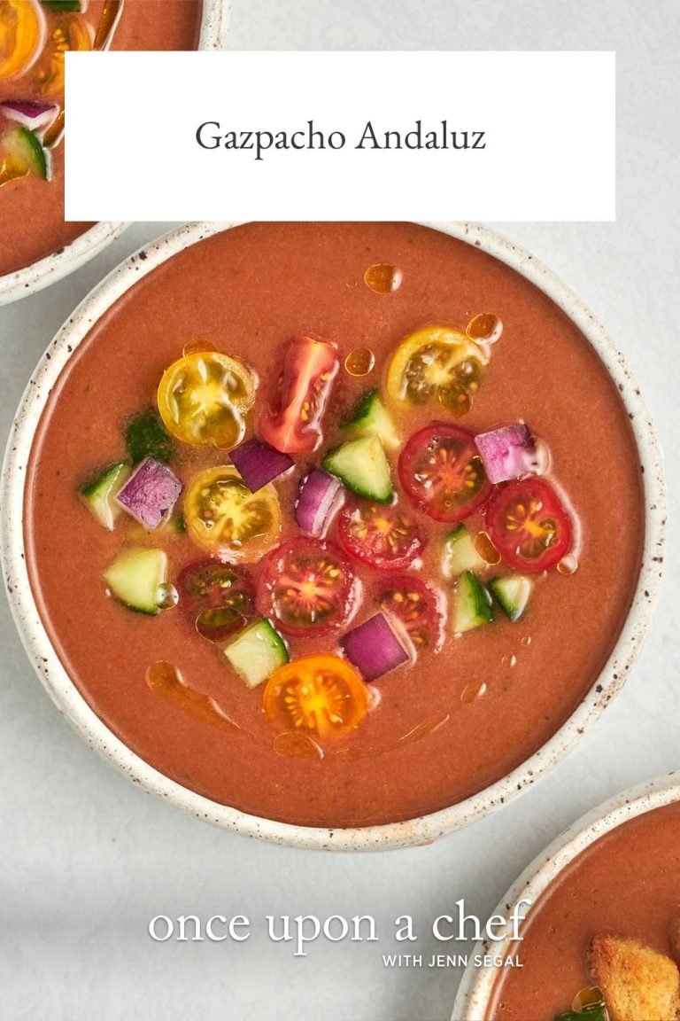 Gazpacho Andaluz Recipe - Once Upon A Chef