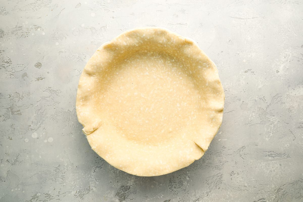 pie dough pressed into 9-inch deep-dish pie pan