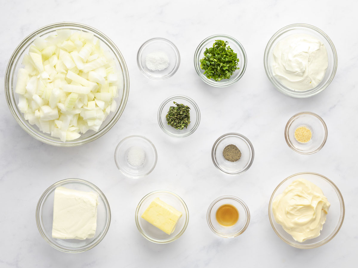 caramelized onion dip ingredients