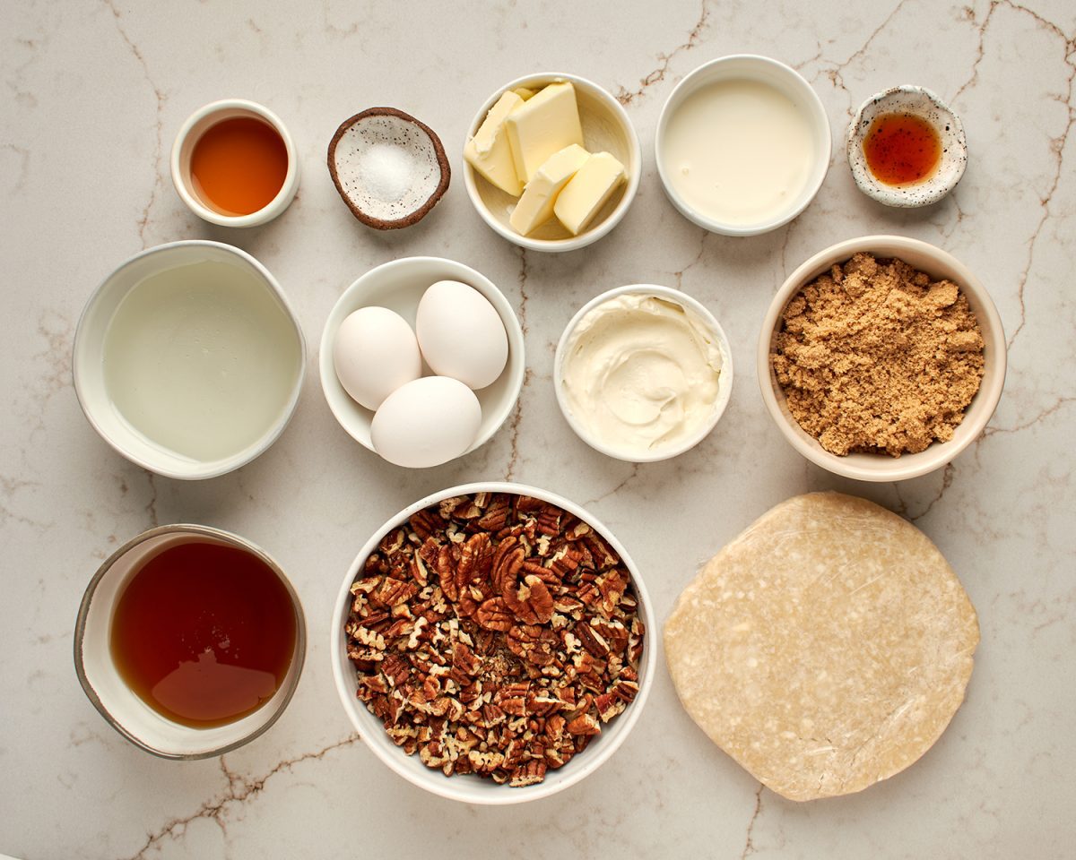 bourbon pecan pie ingredients